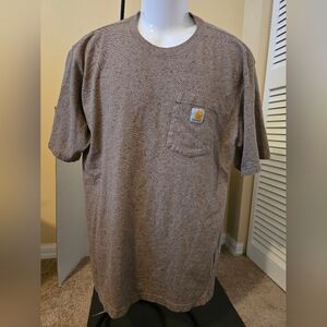 Carhartt Shirt Mens L Loose Fit Short-Sleeve pocket Tshirt